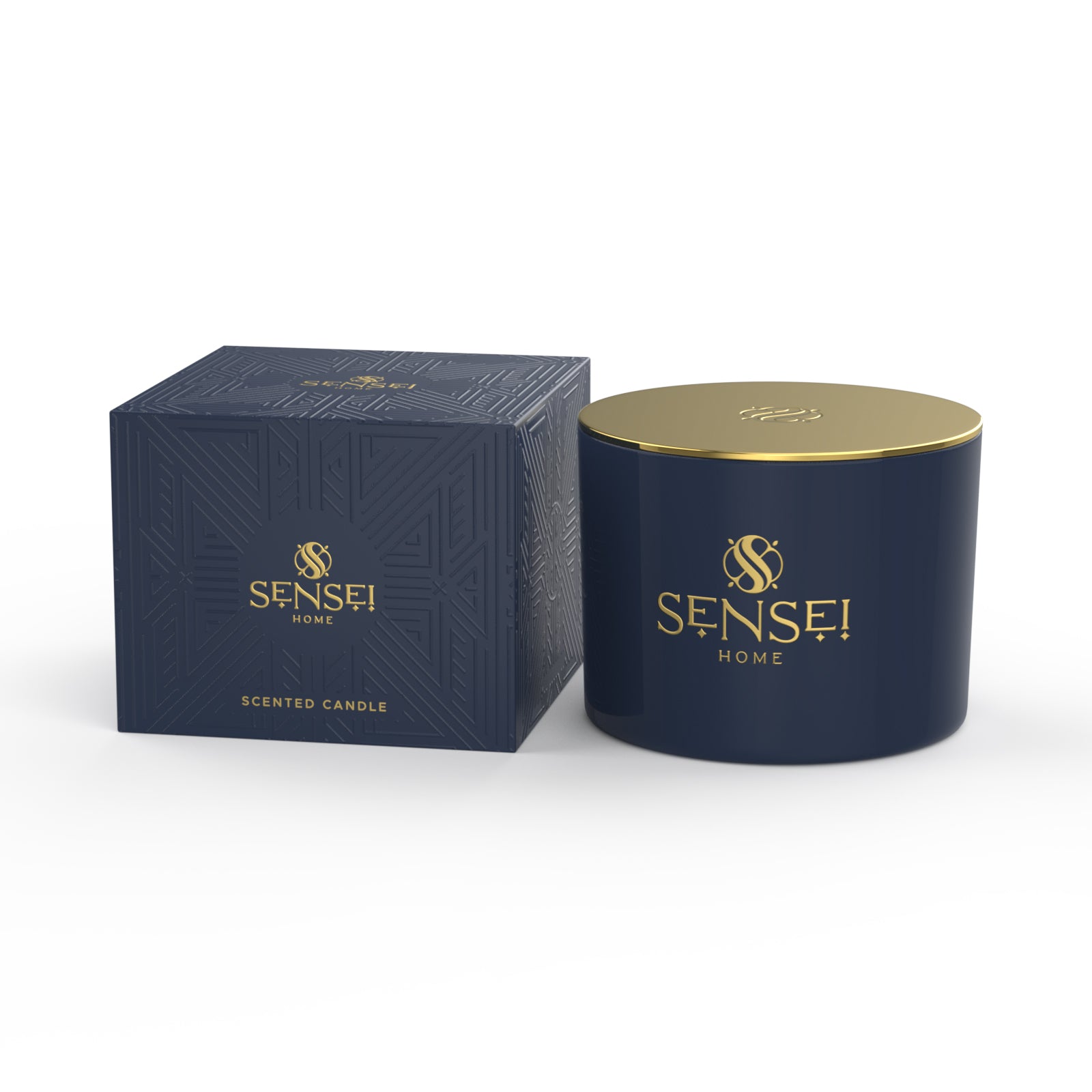 BLUE WATERMAN CANDLE