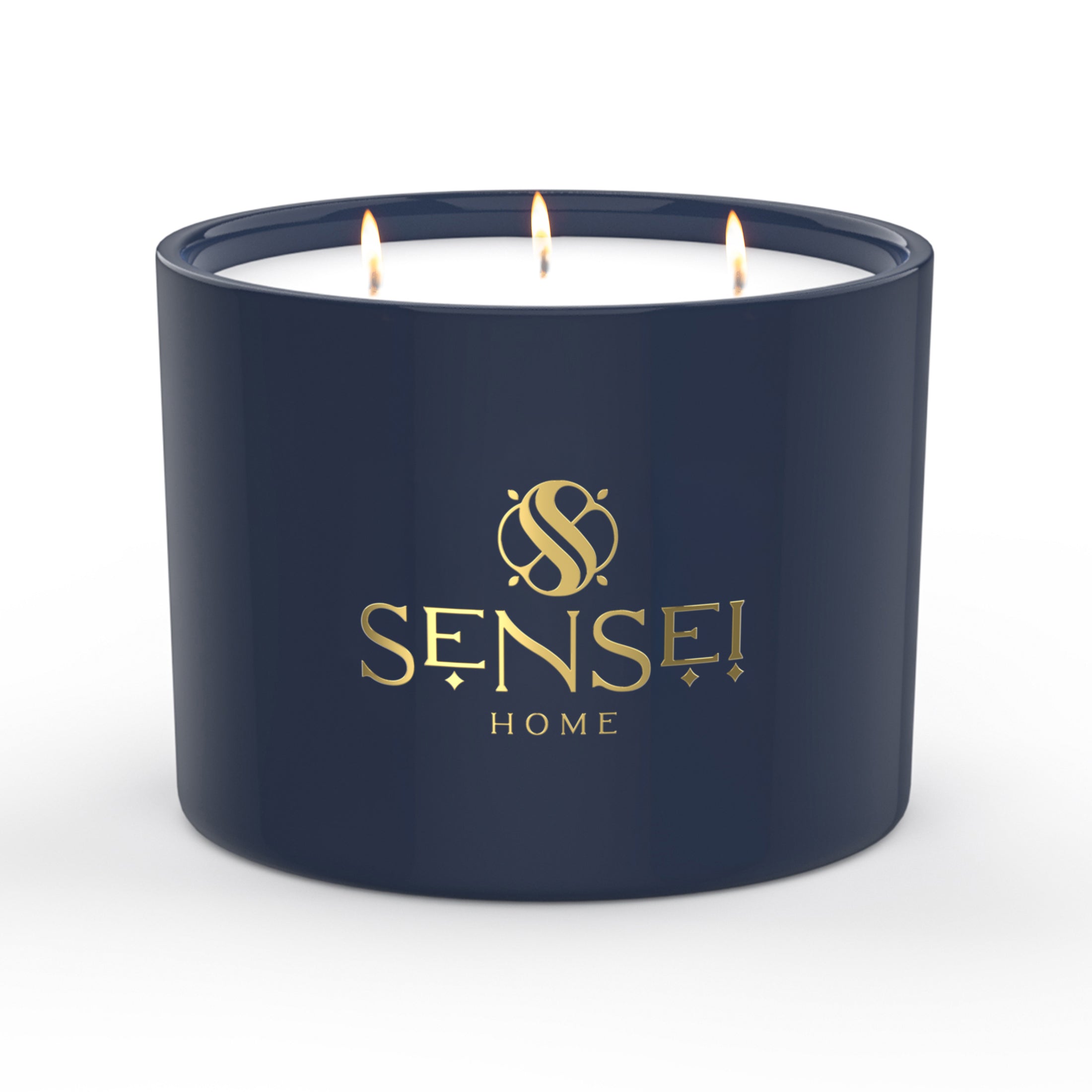 BLUE WATERMAN CANDLE